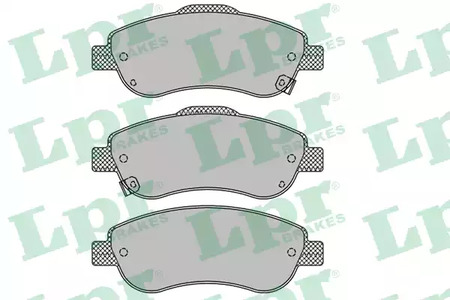 Колодки тормозные дисковые LPR 05P1456