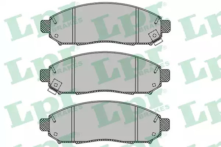 Колодки тормозные дисковые LPR 05P1495