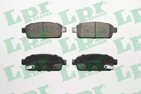 Колодки тормозные дисковые LPR 05P1575