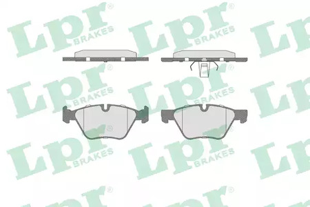 Колодки тормозные дисковые LPR 05P1641