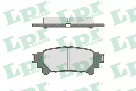 Тормозные колодки LPR 05P1693