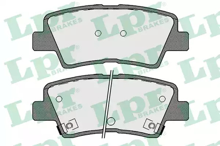 Тормозные колодки LPR 05P1710