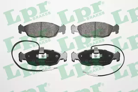 Колодки тормозные дисковые LPR 05P450