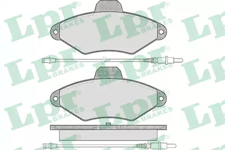 Тормозные колодки LPR 05P487