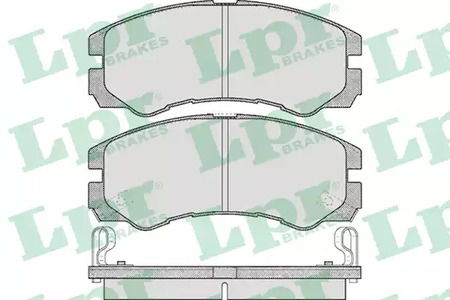 Колодки тормозные дисковые комплект LPR 05P565