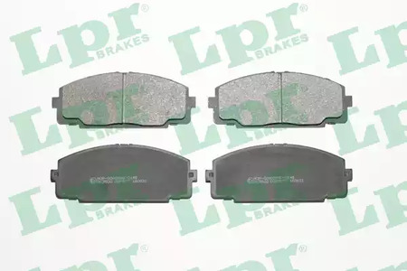 Колодки тормозные дисковые LPR 05P577