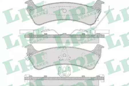 Колодки тормозные дисковые LPR 05P595