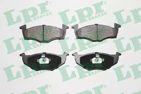 Колодки тормозные дисковые LPR 05P627