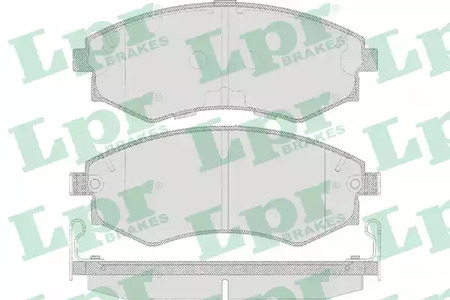 Колодки тормозные дисковые LPR 05P640