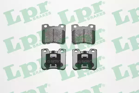 Колодки тормозные дисковые LPR 05P643