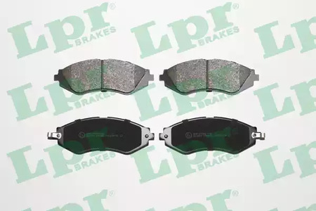 Колодки тормозные дисковые LPR 05P682
