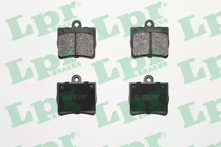 Колодки тормозные дисковые LPR 05P725