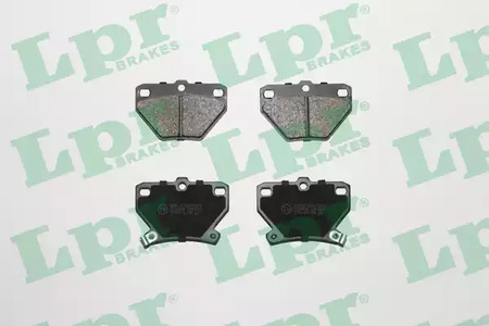 Колодки тормозные дисковые LPR 05P836