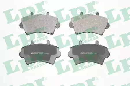 Колодки тормозные дисковые LPR 05P884