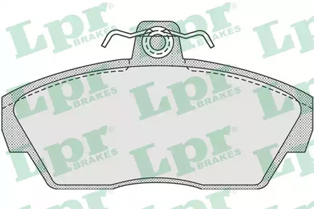 Тормозные колодки LPR 05P922