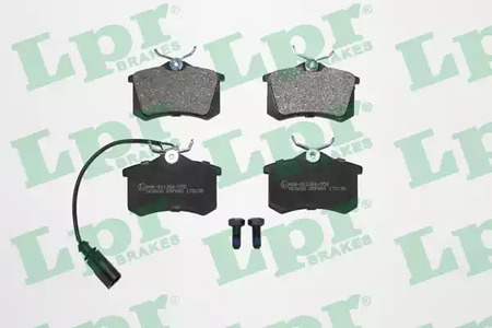 Колодки тормозные дисковые LPR 05P980