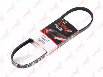 Ремень ручейковый LYNXAUTO 4PK0813