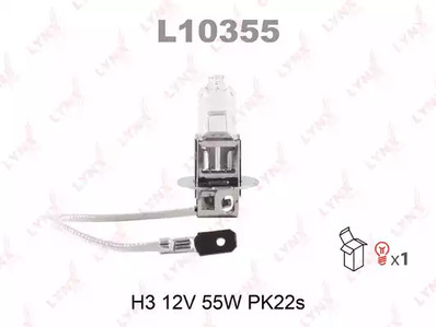 Лампа галогеновая LYNXAUTO L10355