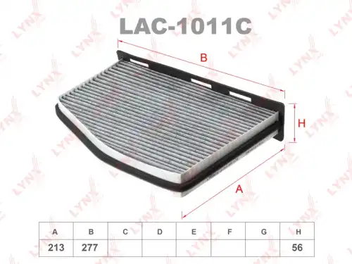 Салонный фильтр LYNXAUTO LAC-1011C