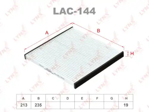 Салонный фильтр LYNXAUTO LAC-144