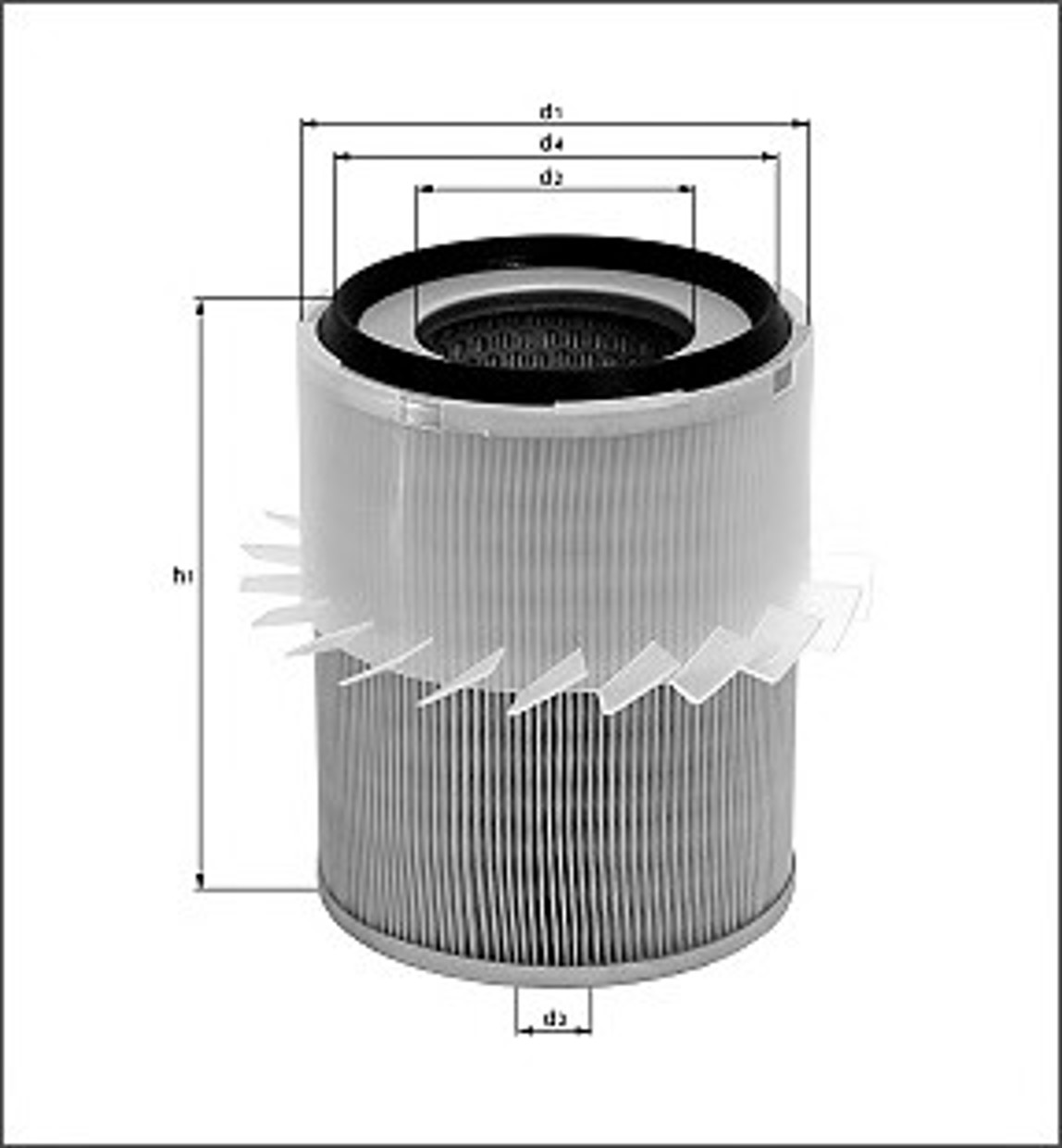 Фильтр воздушный MAGNETI MARELLI 154096912620