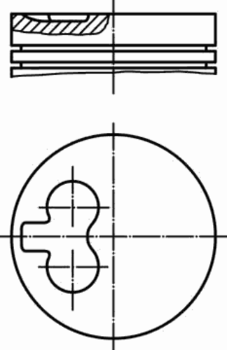 Поршень двс MAHLE/KNECHT 029 82 12