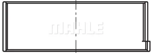 Вкладыши шатунные 025 пара dt/dc/ds/dsc scania (mahle) MAHLE/KNECHT 061 PL 20085 025