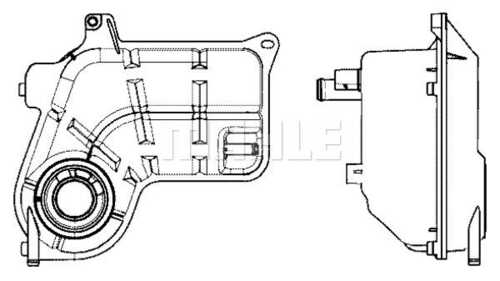 Расширительный бачок MAHLE/KNECHT CRT 26 000S