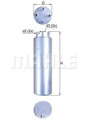 Фильтр топливный MAHLE/KNECHT KL229/11
