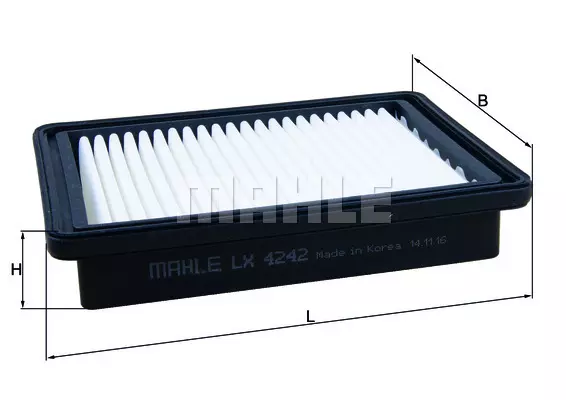 Фильтр воздушный MAHLE/KNECHT LX4242