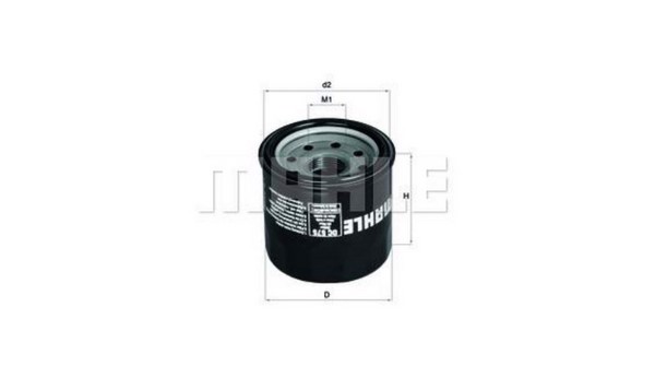Масляный фильтр MAHLE/KNECHT OC575