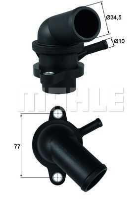 Термостат MAHLE/KNECHT TI24087D