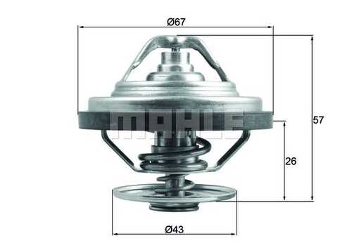 Tx 158 79 термостат 79с MAHLE/KNECHT TX 158 79