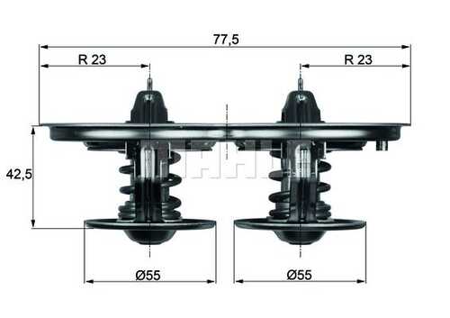 Tx 32/1d вставка термостата MAHLE/KNECHT TX 32/1D