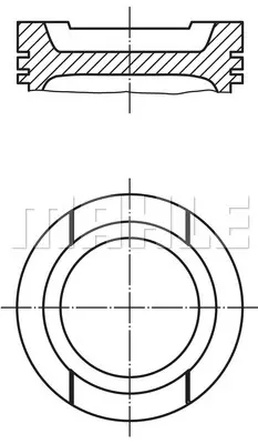 Поршень MAHLE/KNECHT 0332000