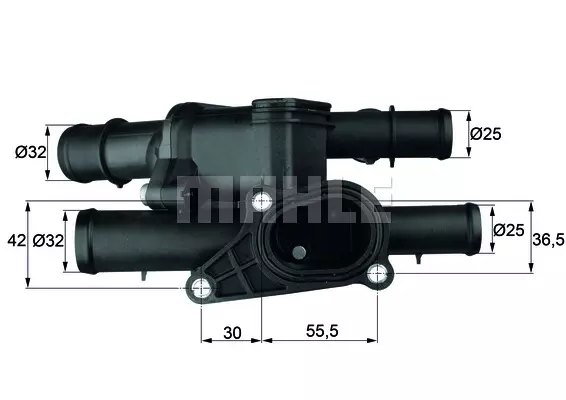Термостат охлаждающей жидкости MAHLE/KNECHT TM1105