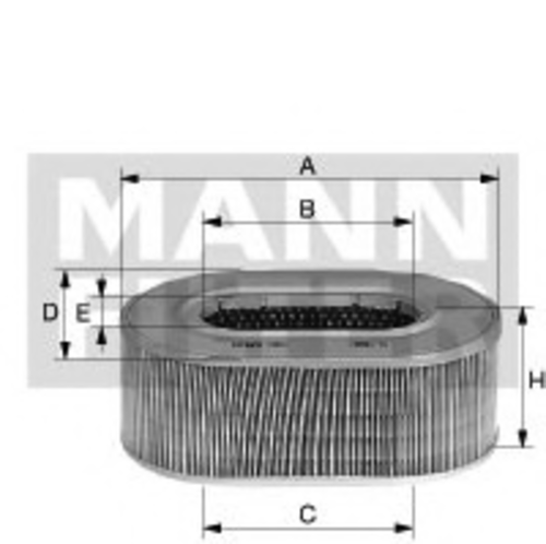 Воздушный фильтр mann MANN-FILTER C 18 161