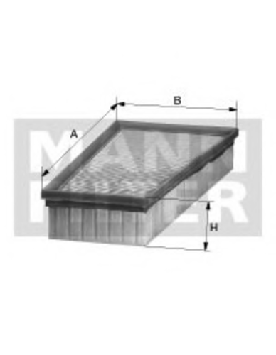 Воздушный фильтр mann MANN-FILTER C 27 124