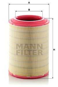 Воздушный фильтр MANN-FILTER C372070/2