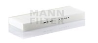 Воздушный фильтр салона mann (без рамки) MANN-FILTER CU 3869