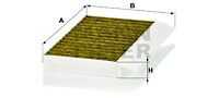 Воздушный фильтр салона mann (рамка) MANN-FILTER FP 27 021-2