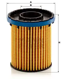 Фильтр масляный MANN-FILTER HU8016