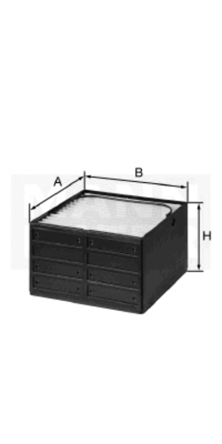 Топливный фильтр mann MANN-FILTER PU 910