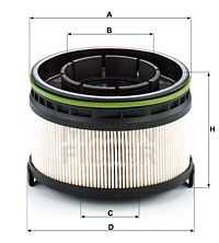 Фильтр топливный MANN-FILTER PU11001ZKIT