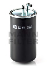 Топливный фильтр MANN-FILTER WK728