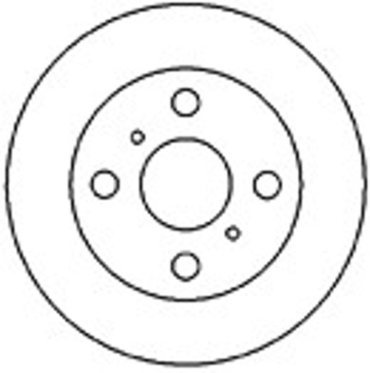 Диск тормозной MAPCO 25551