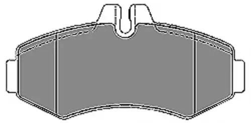 Тормозные колодки MAPCO 6522
