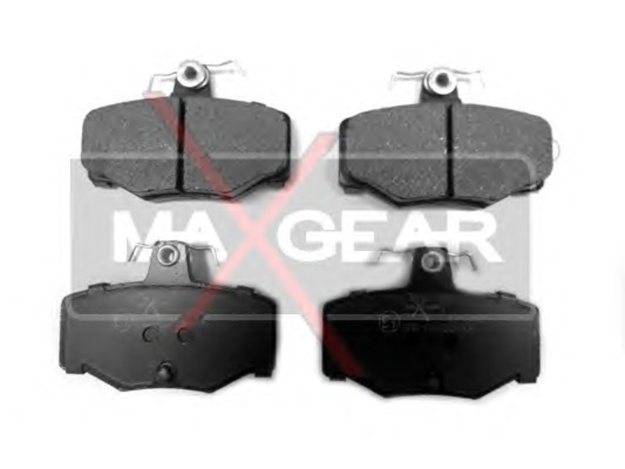 Комплект тормозных колодок дисковый тормоз MAXGEAR 19-0421