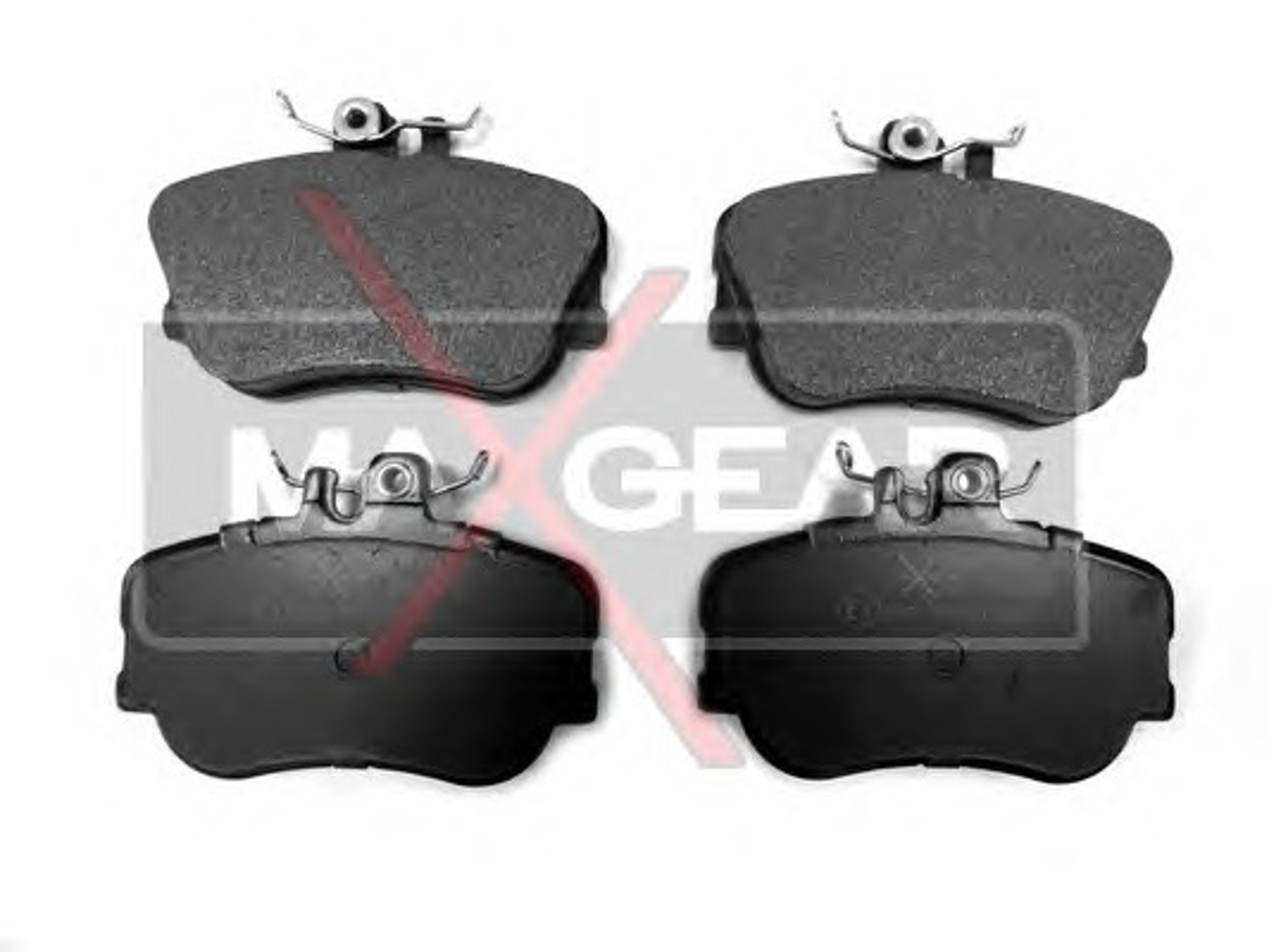 Комплект тормозных колодок дисковый тормоз MAXGEAR 19-0478