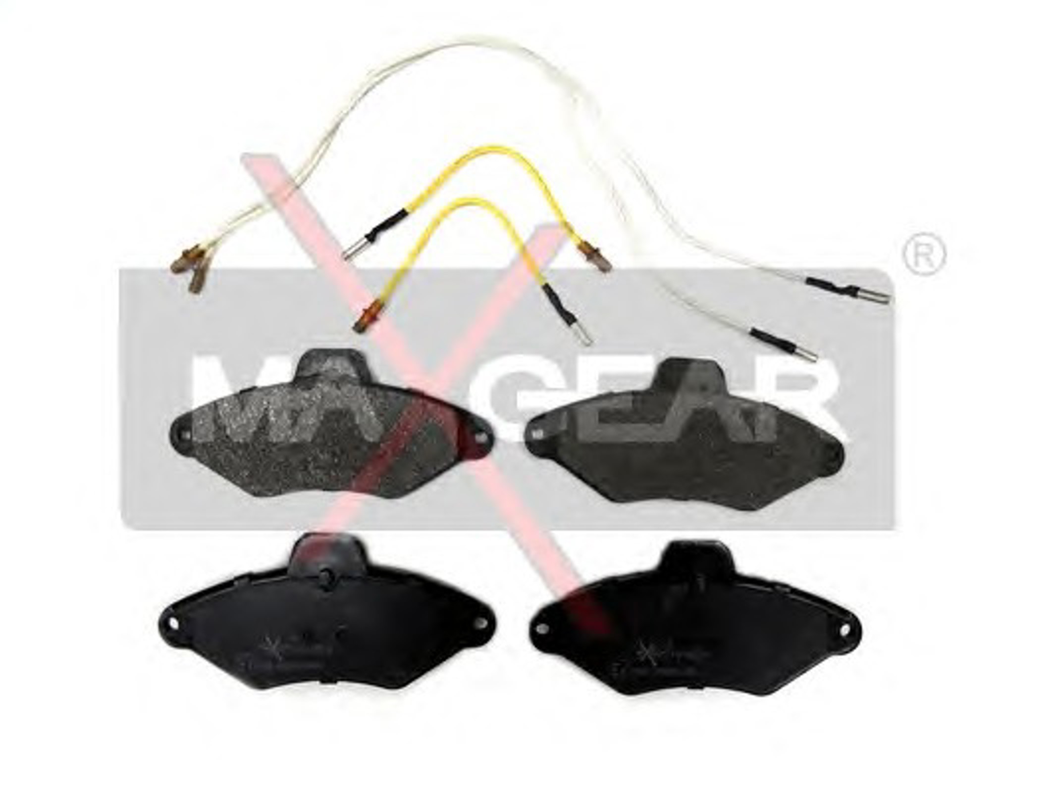 Колодки тормозные дисковые MAXGEAR 19-0559